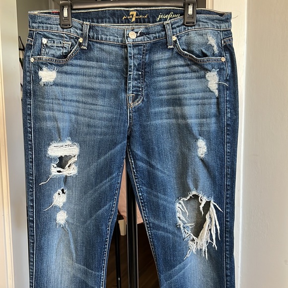 7 for all mankind- Josefina skinny boyfriend - Picture 2 of 6